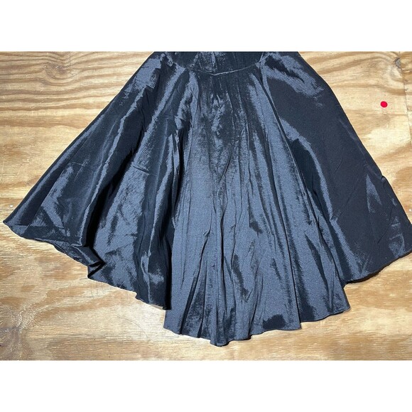 Escape Evening Gown Black Women 12 Zip Shoulder Split @j - Picture 8 of 14